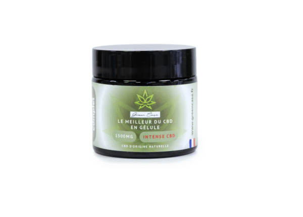 gs15k Gélules CBD Spectre complet Intense CBD 1500mg