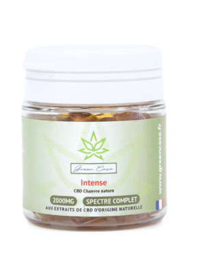 Gélules CBD liquides Intense spectre complet 2000mg
