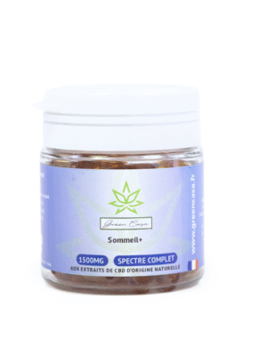 Gélules CBD CBN liquides Sommeil+ 1500mg