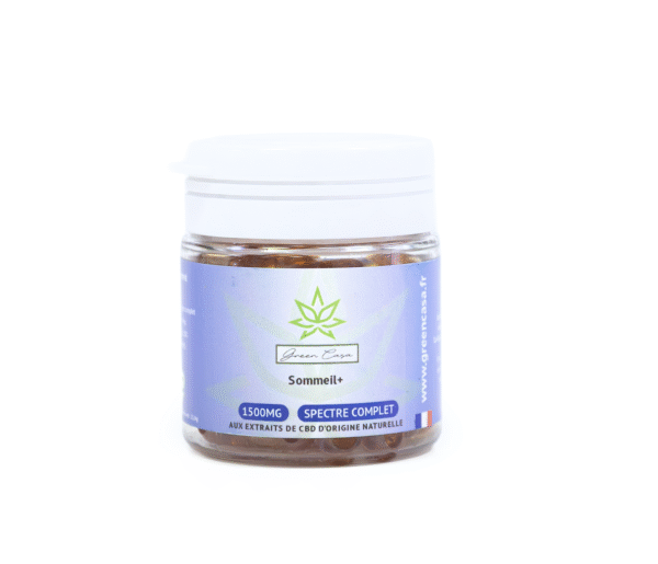 smg1500k Gélules CBD CBN liquides Sommeil+ 1500mg
