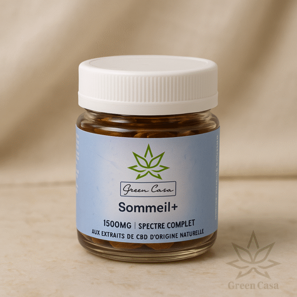 sommeilcapsg Gélules CBD CBN liquides Sommeil+ 1500mg