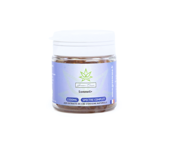 Gélules CBD CBN liquides Sommeil+ 1500mg